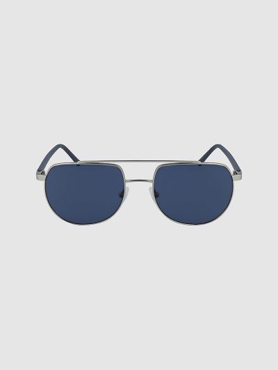 Calvin Klein Táskák & Kiegészítők HU974093 | Calvin Klein Aviator Férfi Napszemüveg Titán